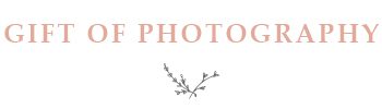 Calgary Photographer Baby Registry Gift Certificate